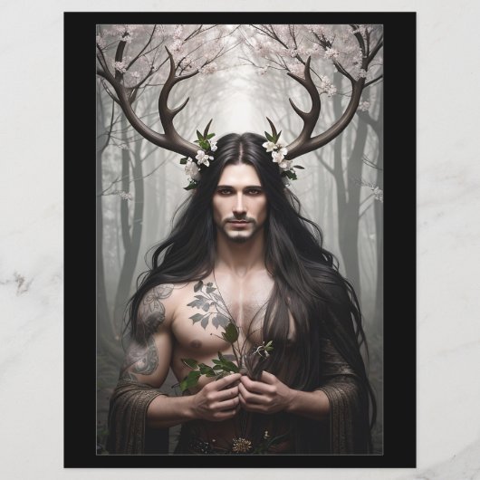 Papier Double impression automne/printemps (Dos)