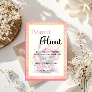 Papier Douce éléphant rose Baby Shower Chasse au canard j