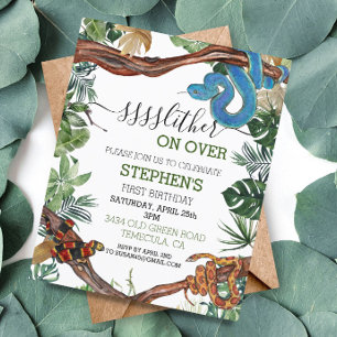 Papier Doucement sur Snake Reptile Lover Anniversaire