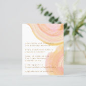 Papier Douche Abstraite d'aquarelle budget (Debout devant)