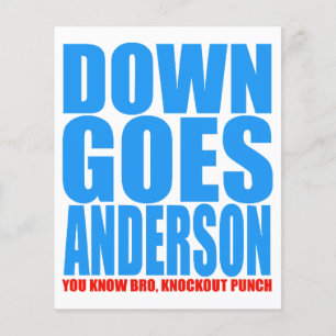 Papier Down Goes Anderson