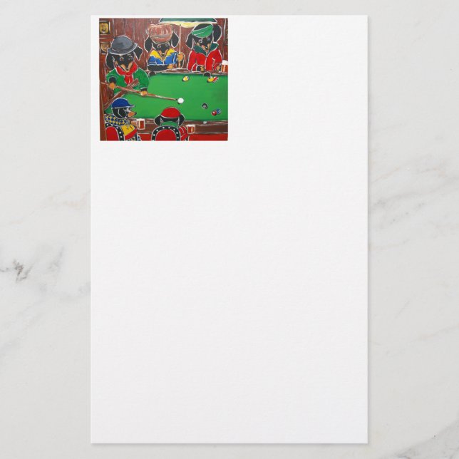 PAPIER DOXIE BILLARDS (Devant)