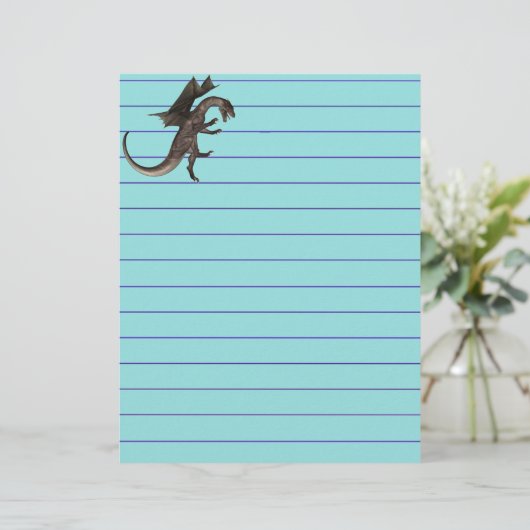 Papier Dragon (Debout devant)