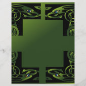 Papier Dragon celtique (Devant)