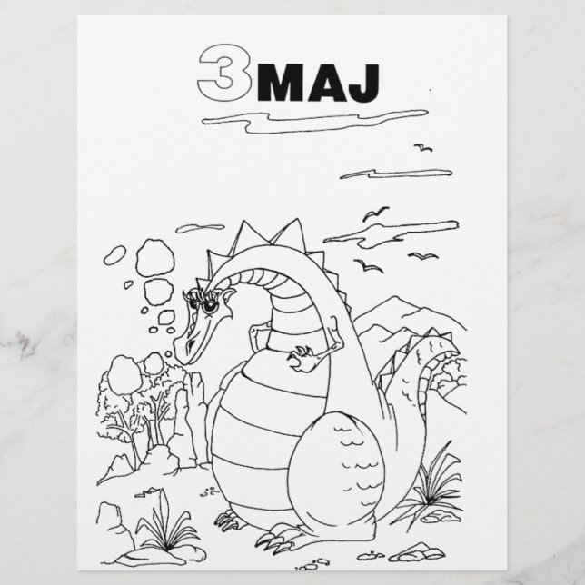 Papier dragon cyrillique serbe (Devant)