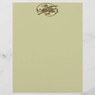 Papier Dragon médiéval Antiquité Designer Cadeau