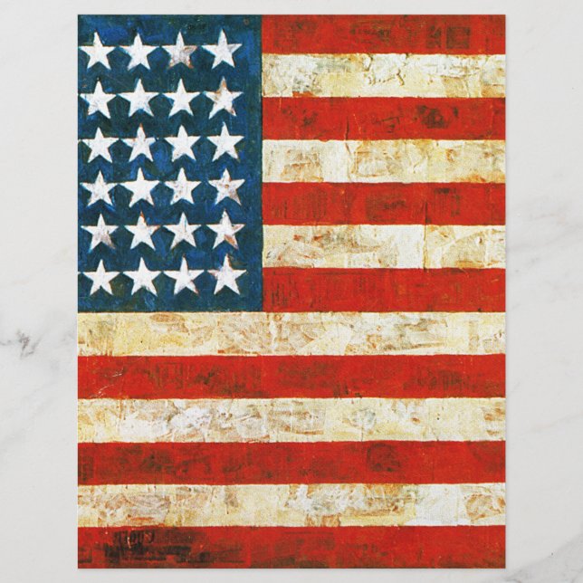 Papier Drapeau Américain (Devant)