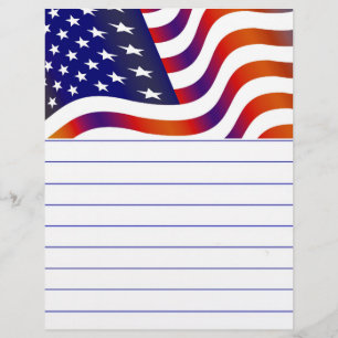 Papier Drapeau américain