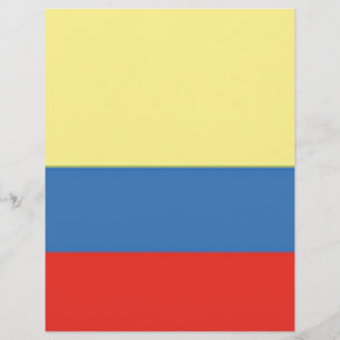 Papier Drapeau Colombie
