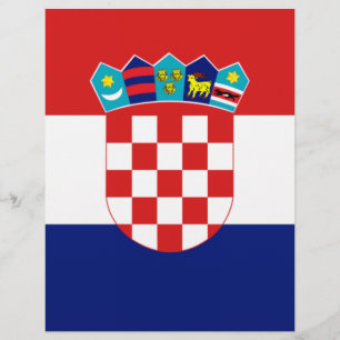 Papier Drapeau croate - Trobojnica