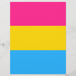 Papier Drapeau de fierté Pansexual LGBTQ