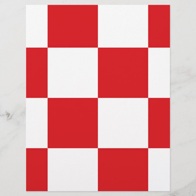 Papier Drapeau du Brabant du Nord (Devant)