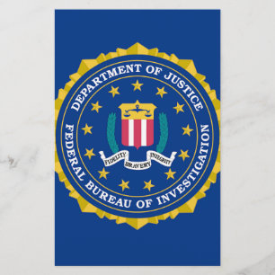 Papier Drapeau du FBI
