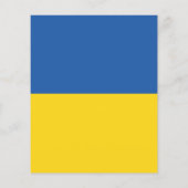 Papier Drapeau d'Ukraine (Dos)