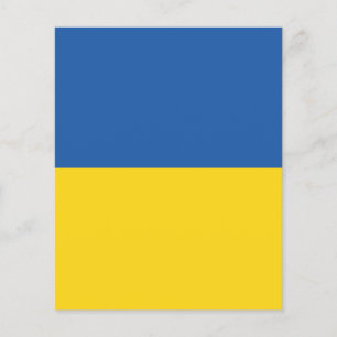 Papier Drapeau d'Ukraine