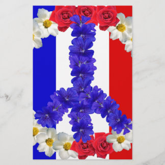 Papier drapeau français