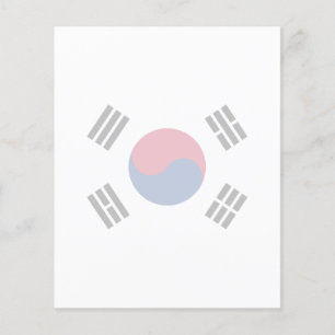 Papier Drapeau sud-coréen