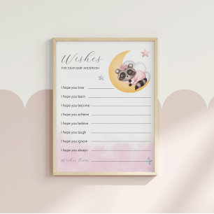 Papier Dreamy Over the Moon Raccoon Wives For Baby Game