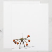 Papier Dribbler de basket-ball (Devant / Derrière)