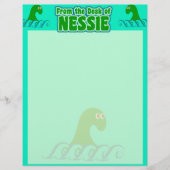 Papier Du bureau de Nessie ! (Devant)