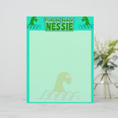 Papier Du bureau de Nessie ! (Debout devant)