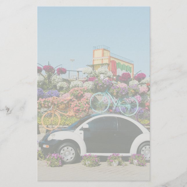 Papier Dubai Miracle Garden (Devant)