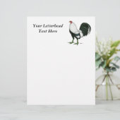 Papier Duckwing Gamecock (Debout devant)