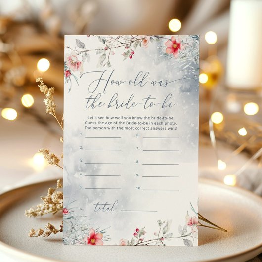 Papier Dusty bleu hiver Quel âge avait la mariée pour êtr