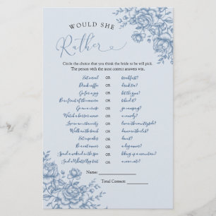 Papier Dusty Blue Chinoiserie nuptiale préférerait-elle