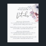 Papier Dusty Blue Coral Floral Détails du Mariage Budget<br><div class="desc">Félicitations à votre fiançailles ! Nous vous souhaitons une vie remplie de bonheur et de joie. Ce design de mariage moderne et élégant n'est qu'un des nombreux thèmes de design disponibles dans ce magasin, créé pour répondre à vos besoins et à votre budget. Vous pouvez modifier les champs de modèle...</div>