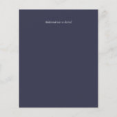 Papier Dusty Blue Mariage Eucalyptus Budget vert (Dos)