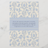 Papier Dusty Blue Perfect Fête des mariées de poire Jeu d (Dos)