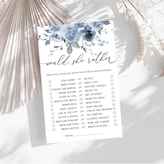 Papier Dusty Blue Voudrait-Elle Plutôt Fête des mariées J