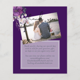 Papier Dynastie violette Dark Flork Budget Mariage articl