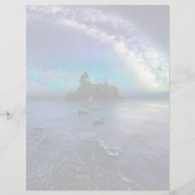Papier Eau | Lac Supérieur Minnesota (Devant)
