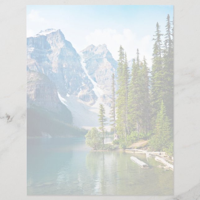 Papier Eau | Moraine Lake, Canada (Devant)