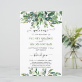 PAPIER EAU RUSTIQUE VERTE EUCALYPTUS (Debout devant)