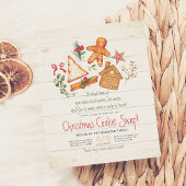 Papier Échange de cookies de Noël Budget de pain d'épices