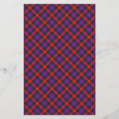 Papier Ecosse Clan Tartan Mariage Poème Merci Scroll (Dos)