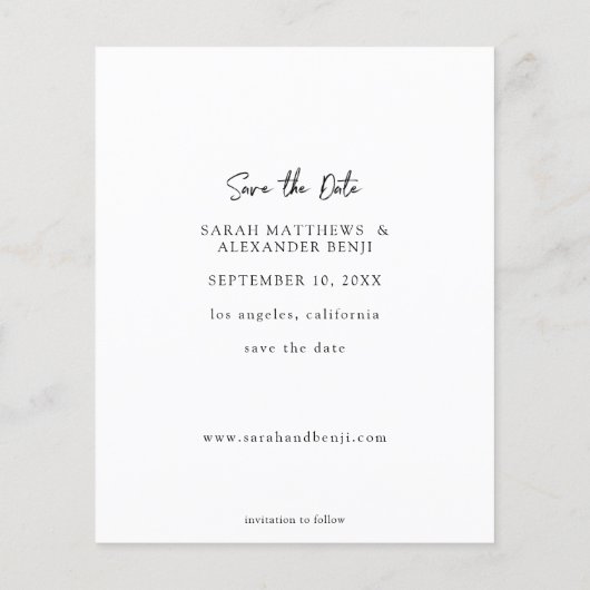 Papier Écriture manuscrite de photo budget Vert Enregistr (Dos)