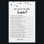 Papier Editable Comme vous connaissez bien le garçon d'an<br><div class="desc">Achetez ce jeu éditable et profitez de la haute qualité Que savez-vous bien la carte fille anniversaire pour votre événement! C'est un modèle de jeu,  Vous pouvez changer les questions comme vous le souhaitez! Design noir et blanc.</div>