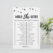 Papier Editable Will She Plutôt Fête des mariées jeu (Debout devant)