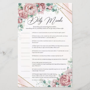 Papier Eeucalyptus doré rose pâle