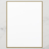 Papier Élégance simple de Parties scintillant d'or Feline (Dos)