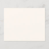 Papier Élégant Automne Floral Aquarelle d'affaires papete (Dos)