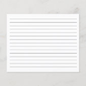 Papier Elegant Boho Sunflower Fête des mariées Recette Ca (Dos)