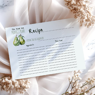 Papier Elégant Brunch Parfait Fête des mariées de poires