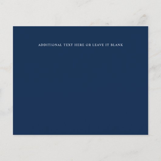 Papier Élégant budget double frontière Monogramme mariage (Dos)