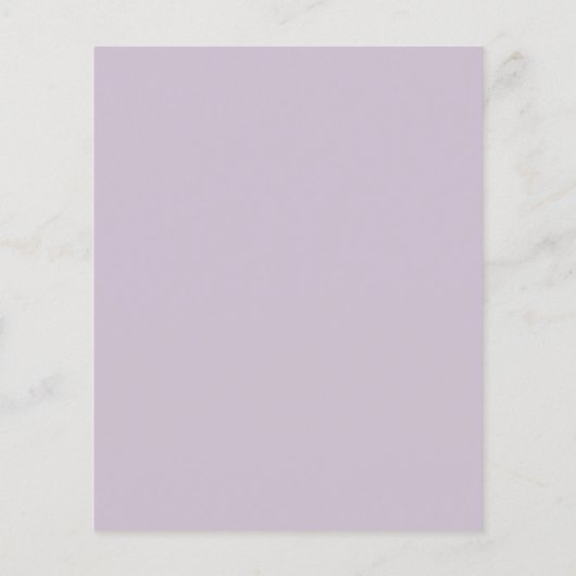 Papier Élégant budget Protea violet Faire-part de mariage (Dos)