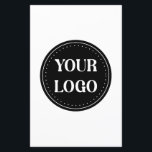 Papier élégant, contemporain, poli et personnalisable<br><div class="desc">TOUT LE MONDE PEUT UTILISER CE DESIGN.Vous êtes libre d'ajouter,  modifier ou redimensionner le logo,  la photo,  le texte et les couleurs que vous choisissez.Merci beaucoup.</div>